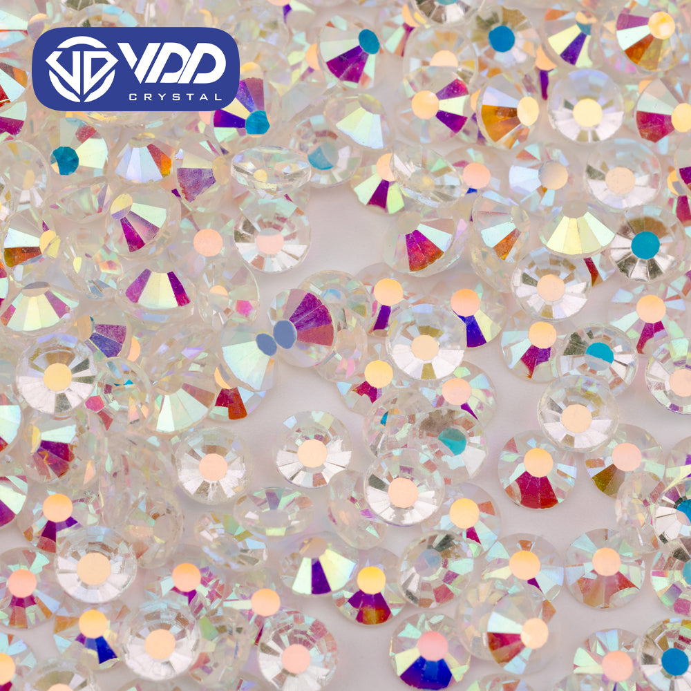 VDD 057 Transparent AB Ocean Series High Quality Non-hotfix Glass Crystal Rhinestones Flatback Strass Stones