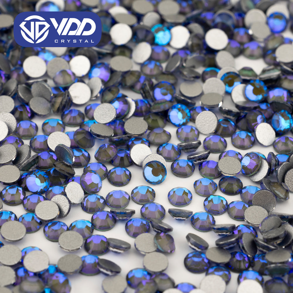 VDD 419 Galaxy-Navy  Ocean Series High Quality Non-hotfix Glass Crystal Rhinestones Flatback Strass Stones